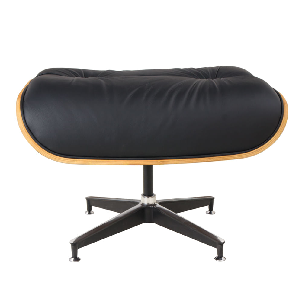 Puff-Charles-Eames-Preto-Com-Tabaco