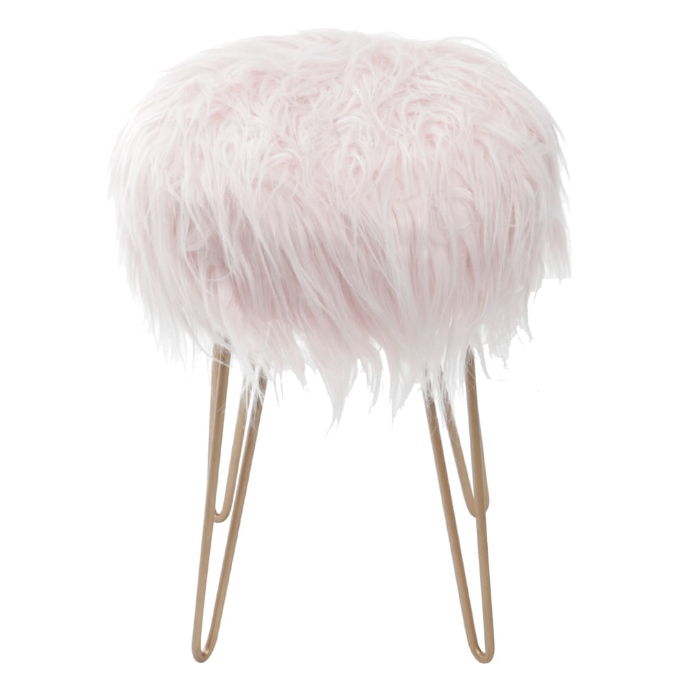 Puff-Chico-Peludo-Rosa-Base-Metal---Or-6641