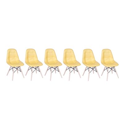 Conjunto-6-Cadeiras-Eames-Eiffel-Botone-Amarelo
