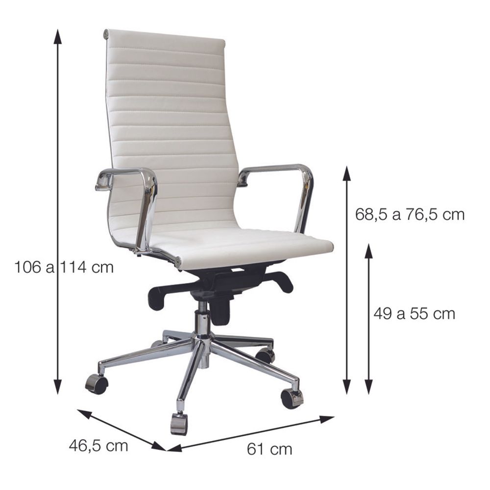cadeira-madrid-cromada-alta-marrom-visao-diagonal