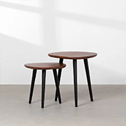 Mesa de canto e lateral