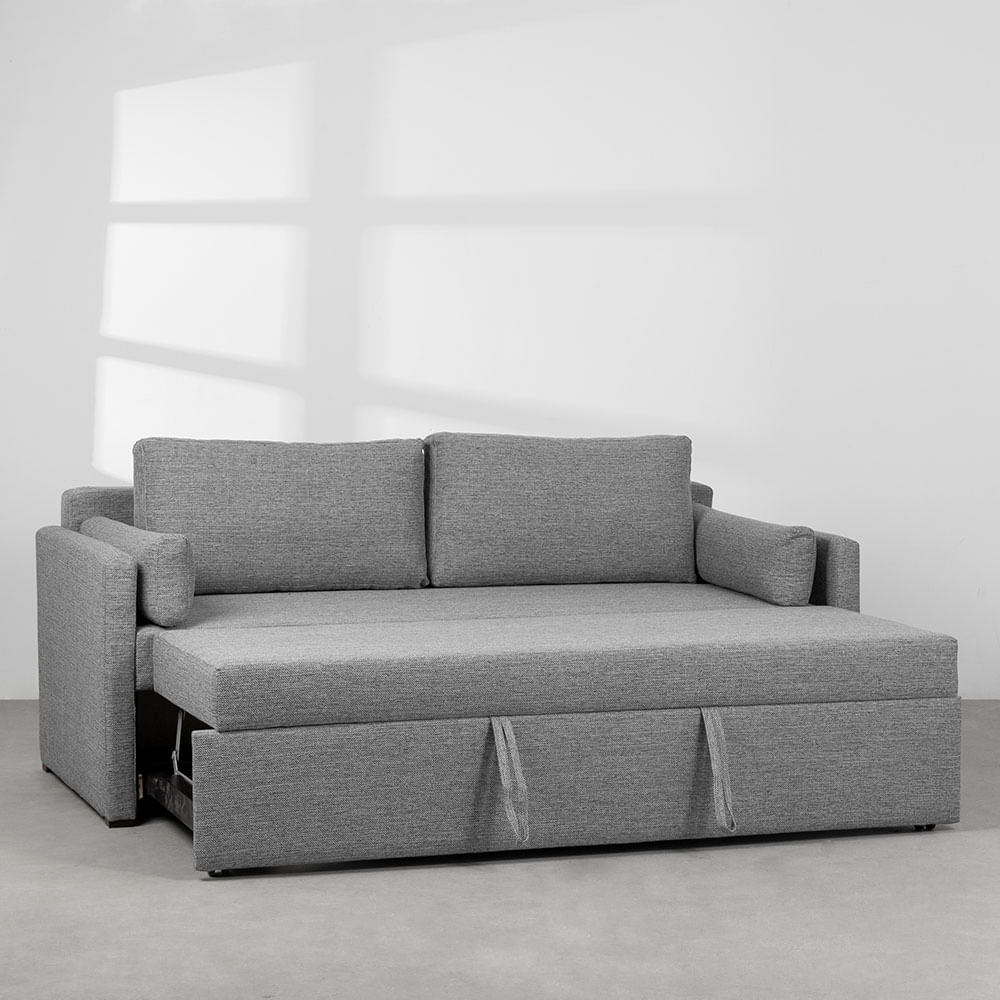 sofa-cama-lipo-trama-larga-grafite-mesclado-202-aberto-lateral-com-almofadas