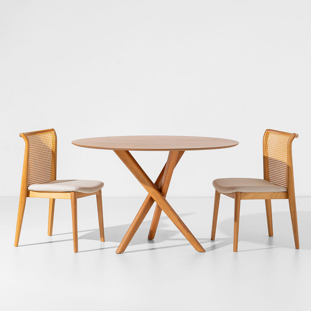 conjunto-mesa-de-jantar-thai-redonda-carvalho-americano---1,20m-+-cadeiras-malai-encosto-palha-natural-2-cadeiras