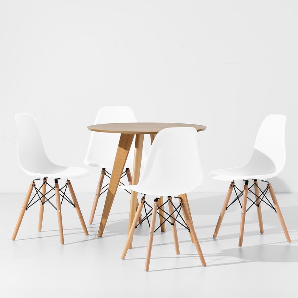 conjunto-mesa-square-redonda-louro-freijo-80cm-4-cadeiras-eiffel-branca
