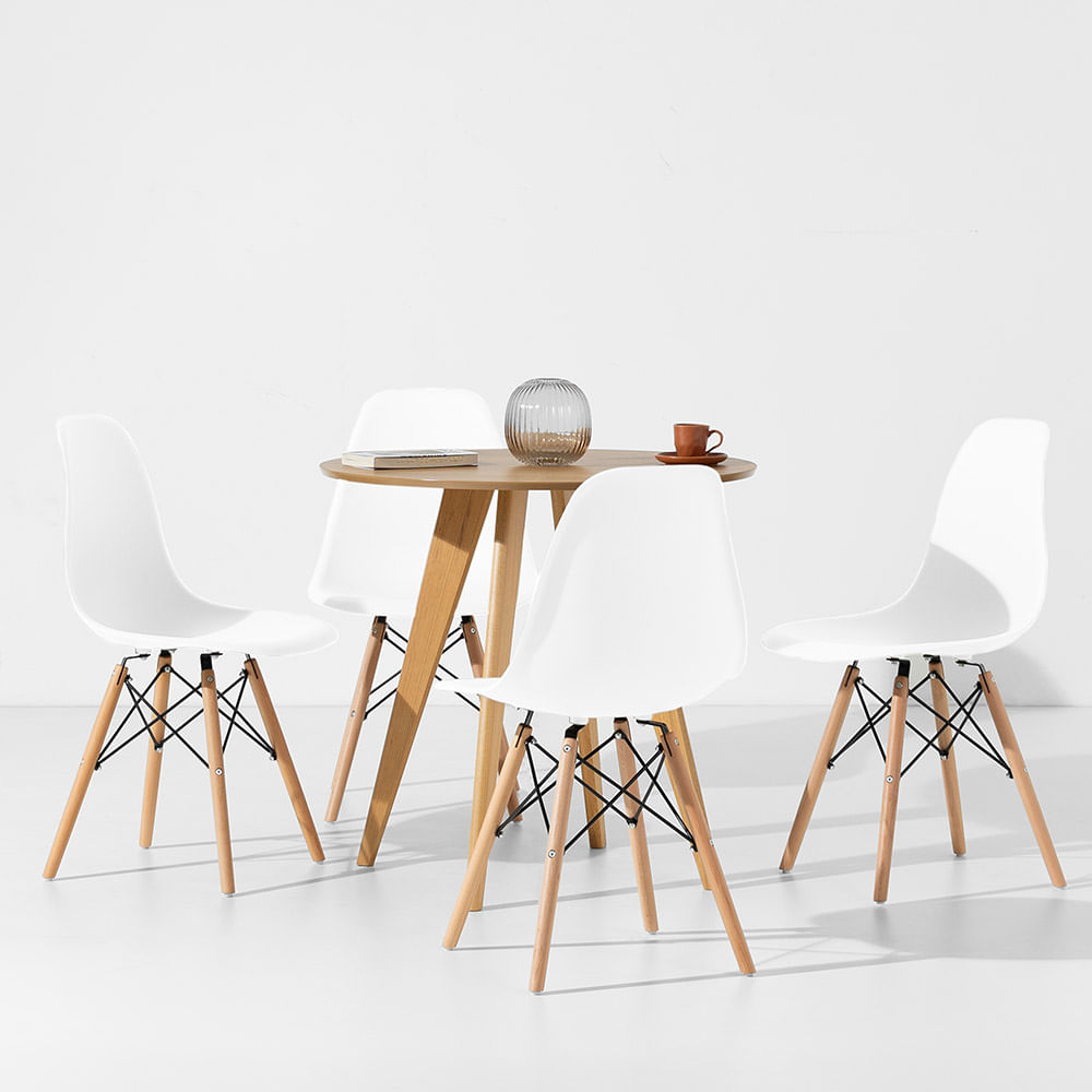 conjunto-mesa-square-redonda-louro-freijo-80cm-4-cadeiras-eiffel-branca-ambiente