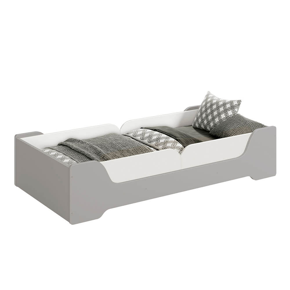 cama-infantil-evolutiva-zaki-2-em-1---cinza-fosco-detalhes