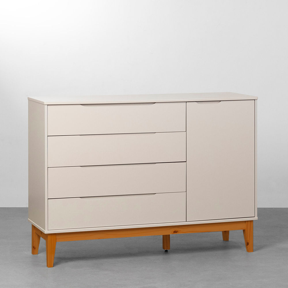 comoda-4-gavetas-com-portas-elfe-areia-fosco-pe-square-em-madeira