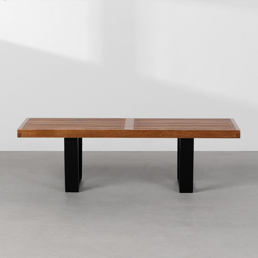 banco-2-lugares-george-nelson-preto-frontal