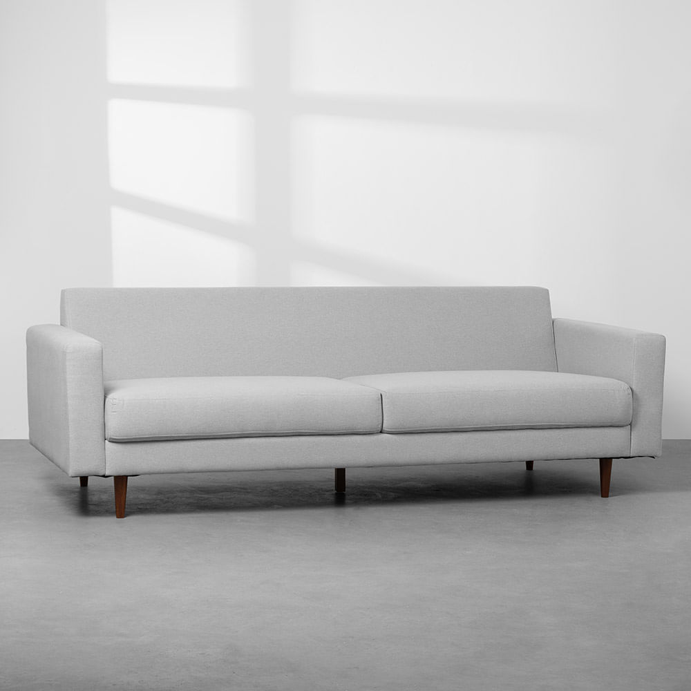 ^_^ 　NOANA sofa 3seater Sofá Noah Trend Cinza