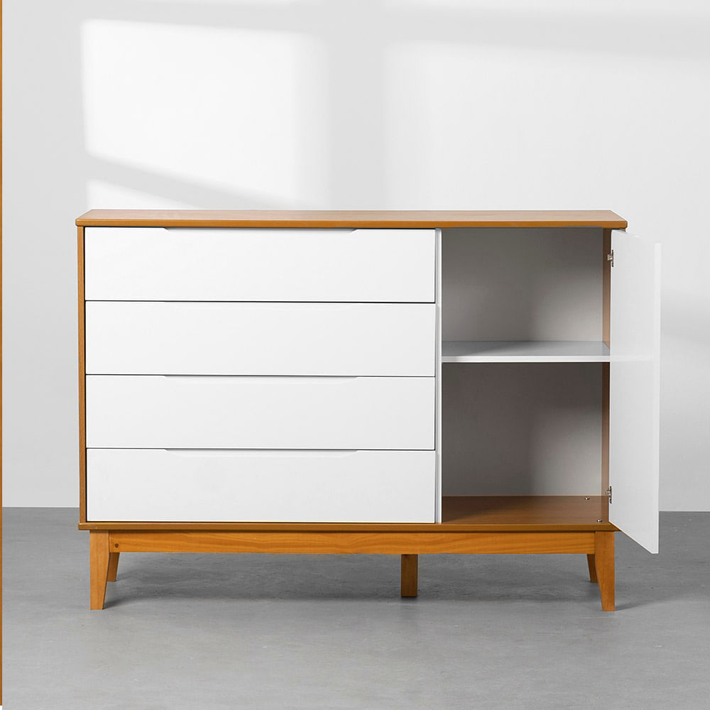 kit-quarto-infantil-elfe-com-pes-mel---berco-mini-cama-noah---comoda-4-gavetas-e-1-porta---guarda-ro