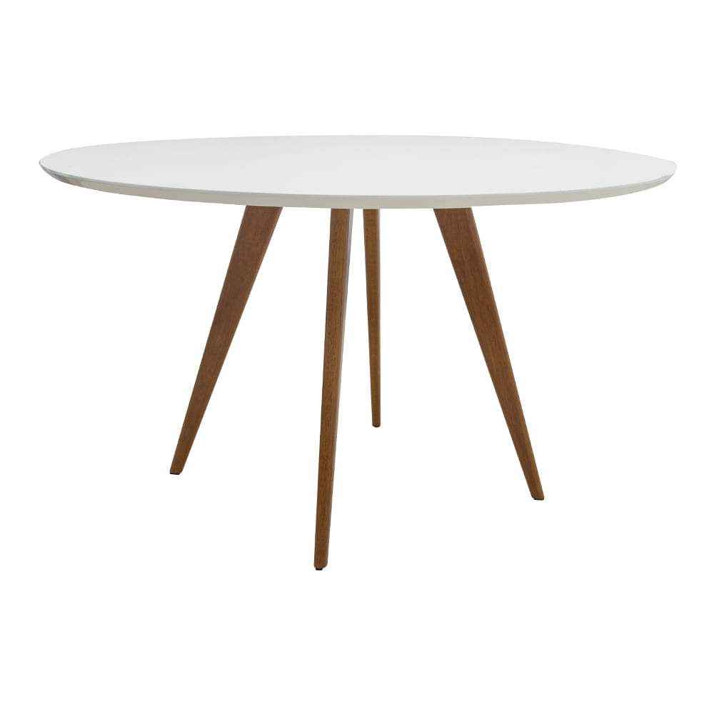 Conjunto-Mesa-Square-Redonda-Tampo-Branco-Fosco-88---4-Cadeiras-Eiffel-Botone-Marrom