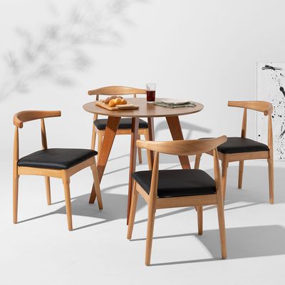 mesa-de-jantar-square-redonda---88cm-freijo---4-cadeiras-elbow---madeira