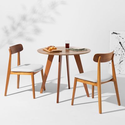 conjunto-mesa-de-jantar-square-redonda-freijo---88cm---2-cadeiras-nord-encosto-madeira---off-white