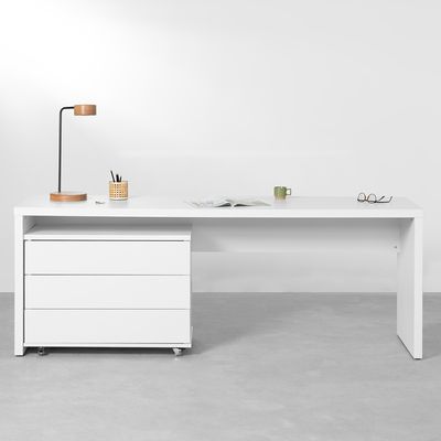 conjunto-bancada-contemporanea-branco-2-06m---modulo-contemporaneo-3-gavetas-branco-85cm