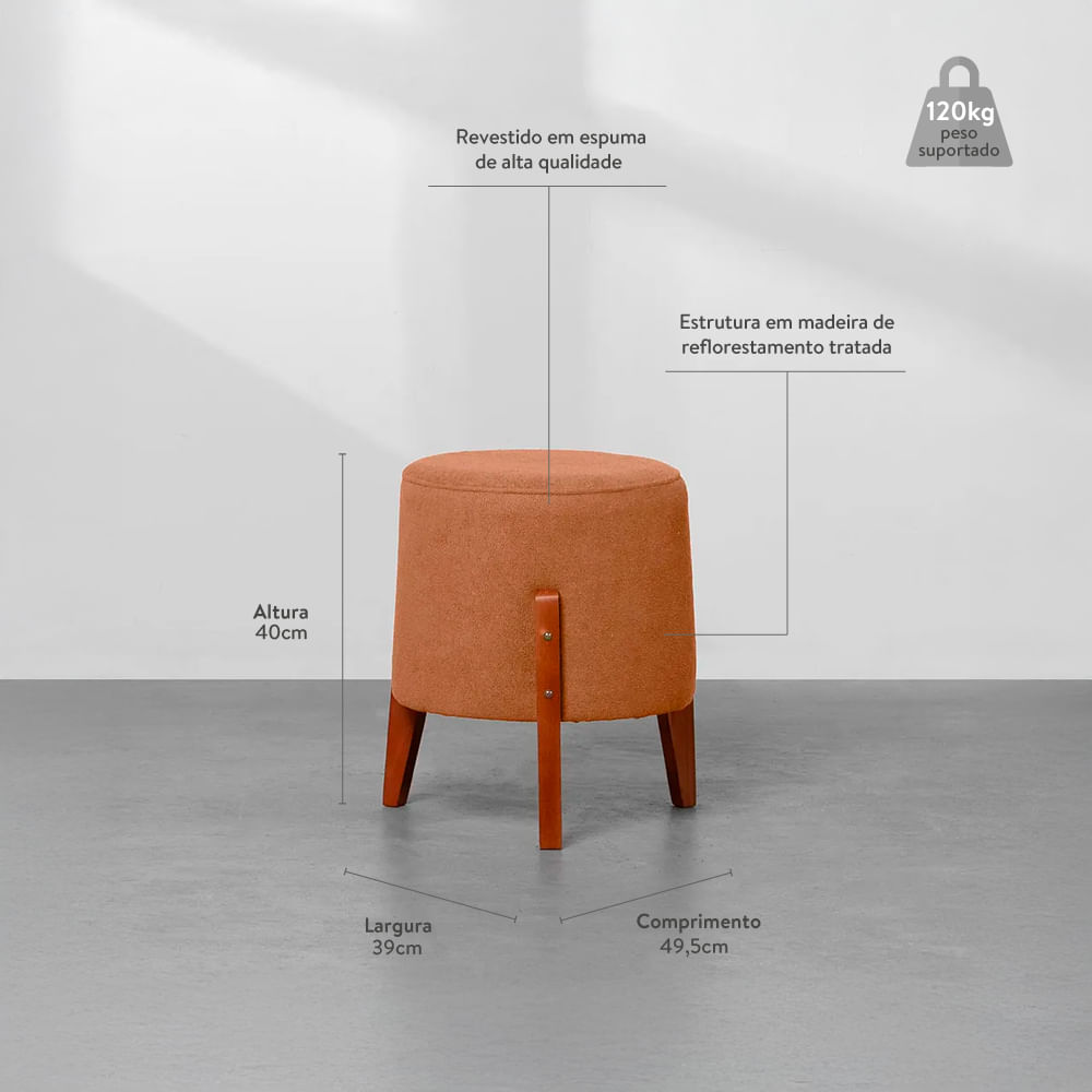 Puff Cone Botonê - Lajota