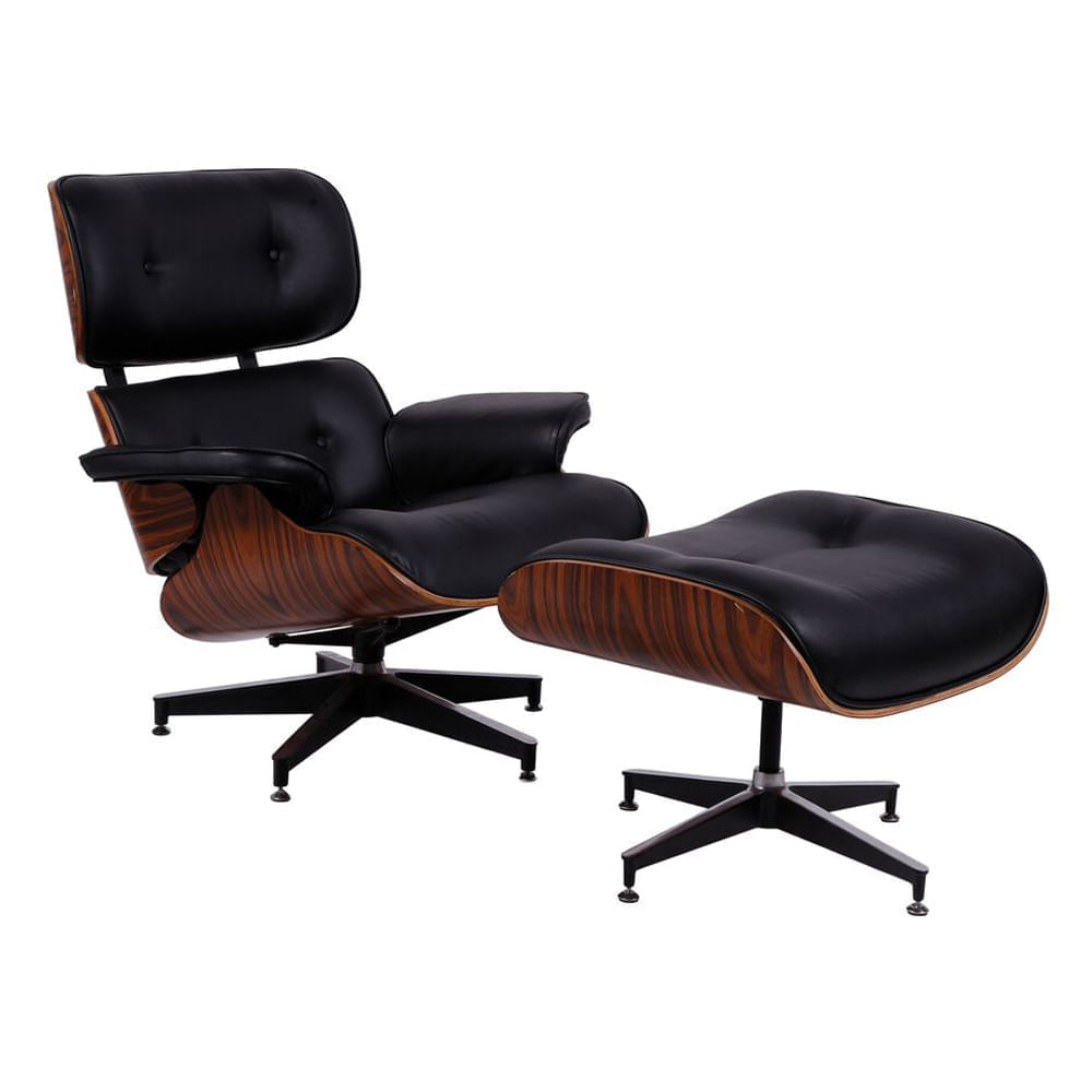Poltrona-Charles-Eames-com-Puff-em-Courissimo-Preta