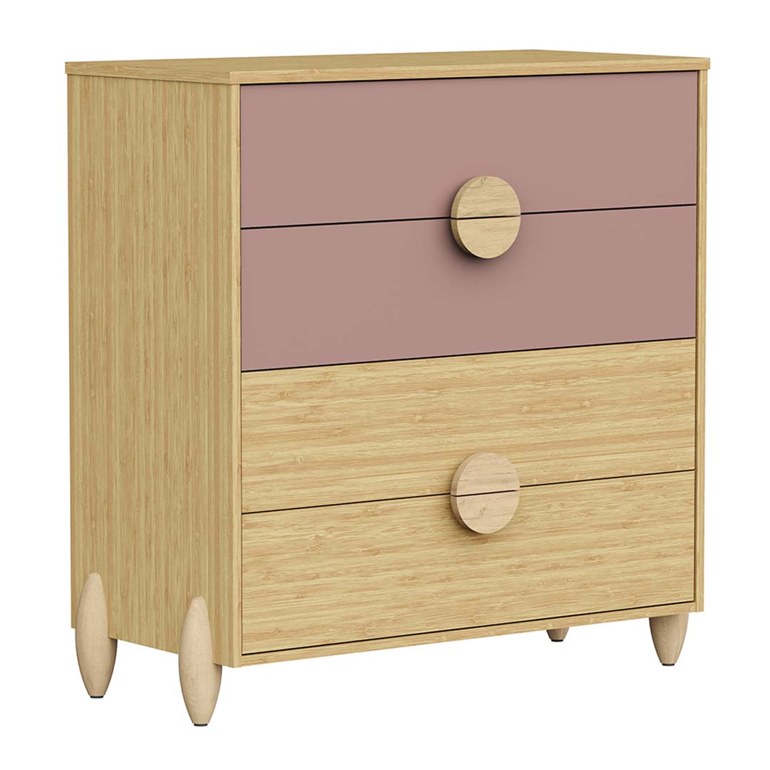 comoda-gracia-4-gavetas---rose-e-natural