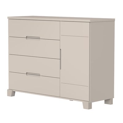 comoda-luna-4-gavetas-e-1-porta---areia