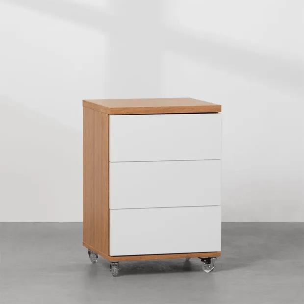 conjunto-bancada-136cm-modulo-gavetas-louro-freijo-cadeira-de-escritorio-noruega-cobre-baixa