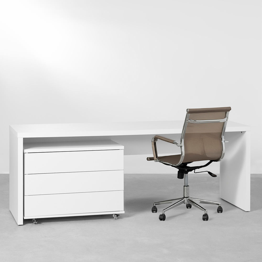 conjunto-bancada-contemporanea-branco-1-80m---modulo-contemporaneo-3-gavetas-branco-85cm